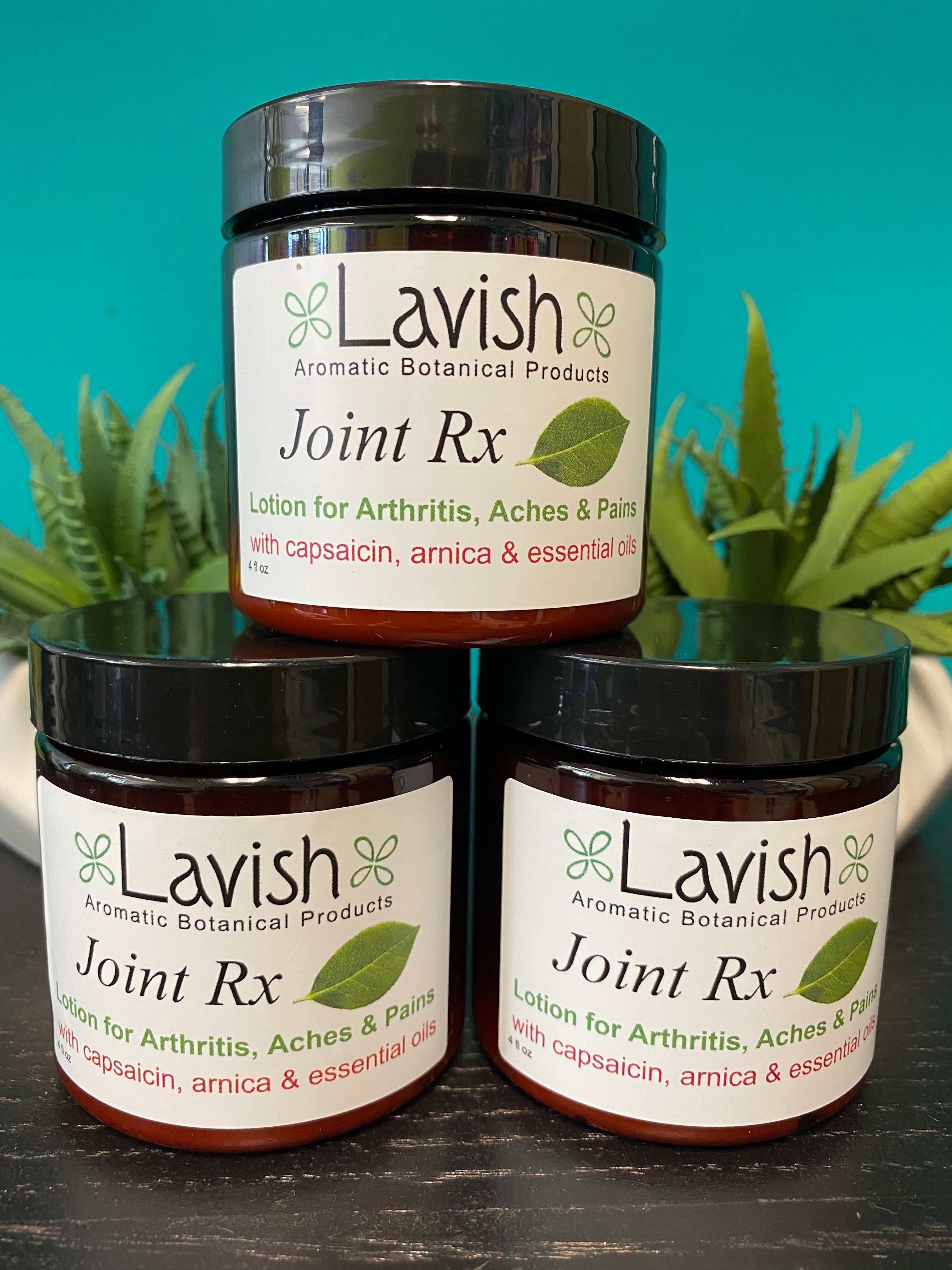 Joint Rx Lotion 4 fl oz | Lavish Aromatherapy 748 W